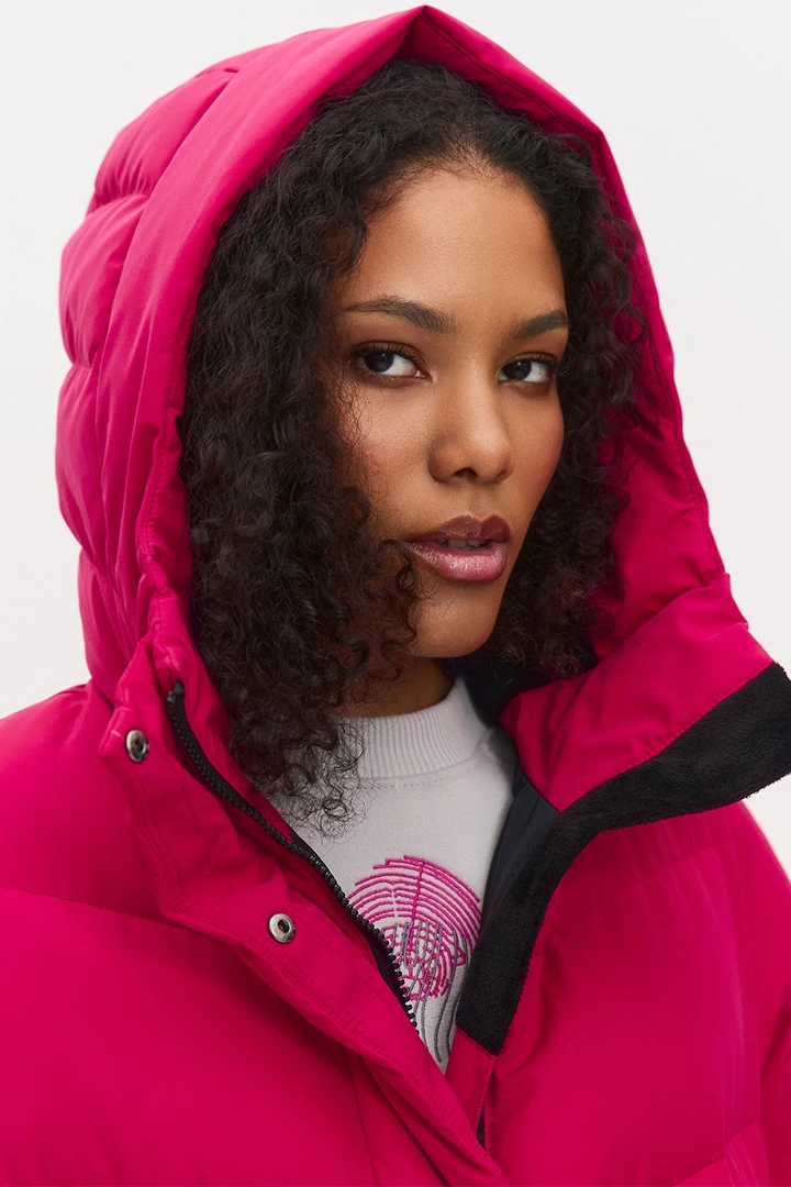 ПУХОВИК ЖЕНСКИЙ ДЛИННЫЙ женский 25-48624 78 изображение 7