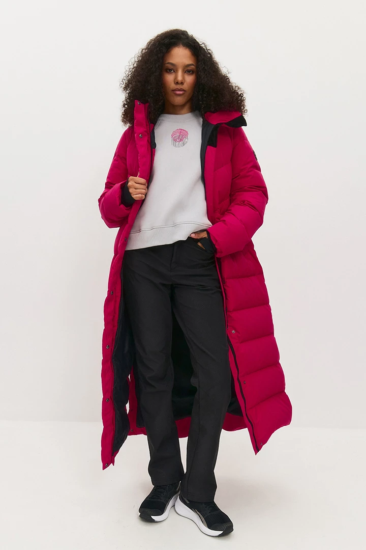 ПУХОВИК ЖЕНСКИЙ ДЛИННЫЙ женский 25-48624 78 изображение 6