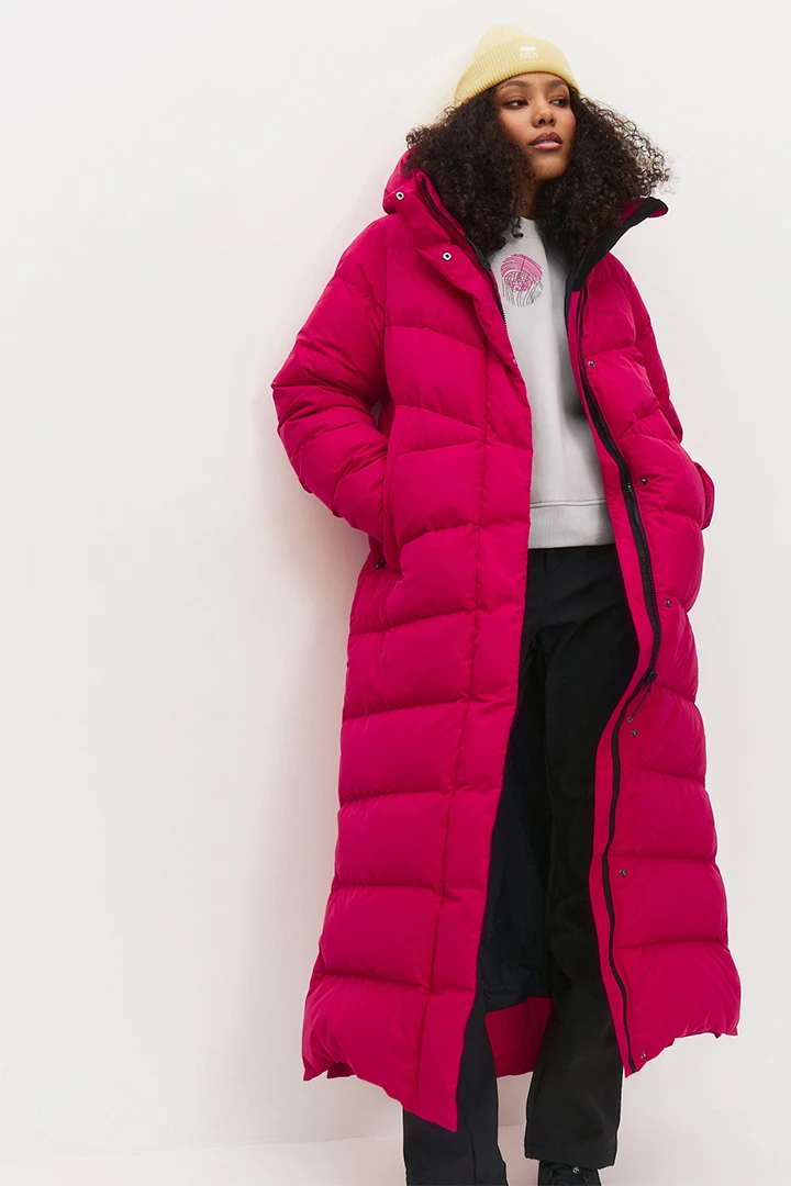 ПУХОВИК ЖЕНСКИЙ ДЛИННЫЙ женский 25-48624 78 изображение 11