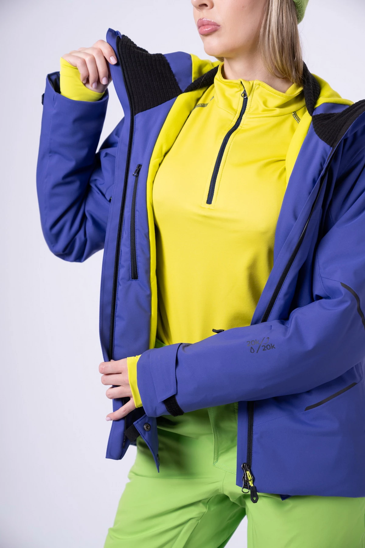 КУРТКА ГОРНОЛЫЖНАЯ УТЕПЛЕННАЯ ВОЛОГАТА женская 26-42533 80 изображение 13