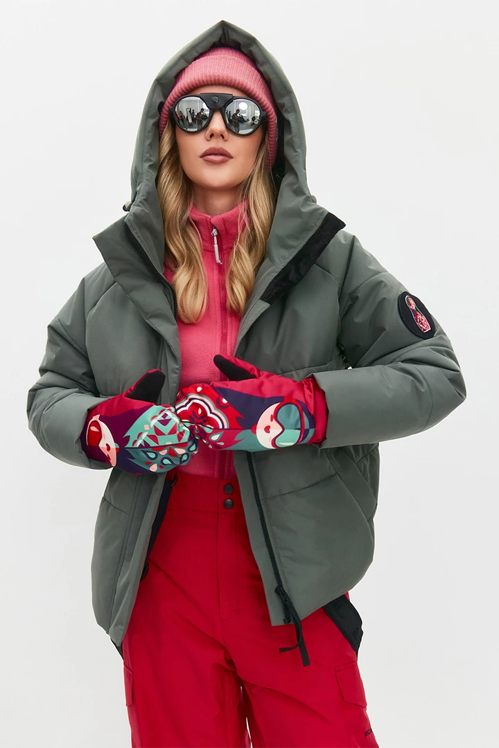 КУРТКА APRE SKI УТЕПЛЕННАЯ женская 25-42634 56 изображение 2