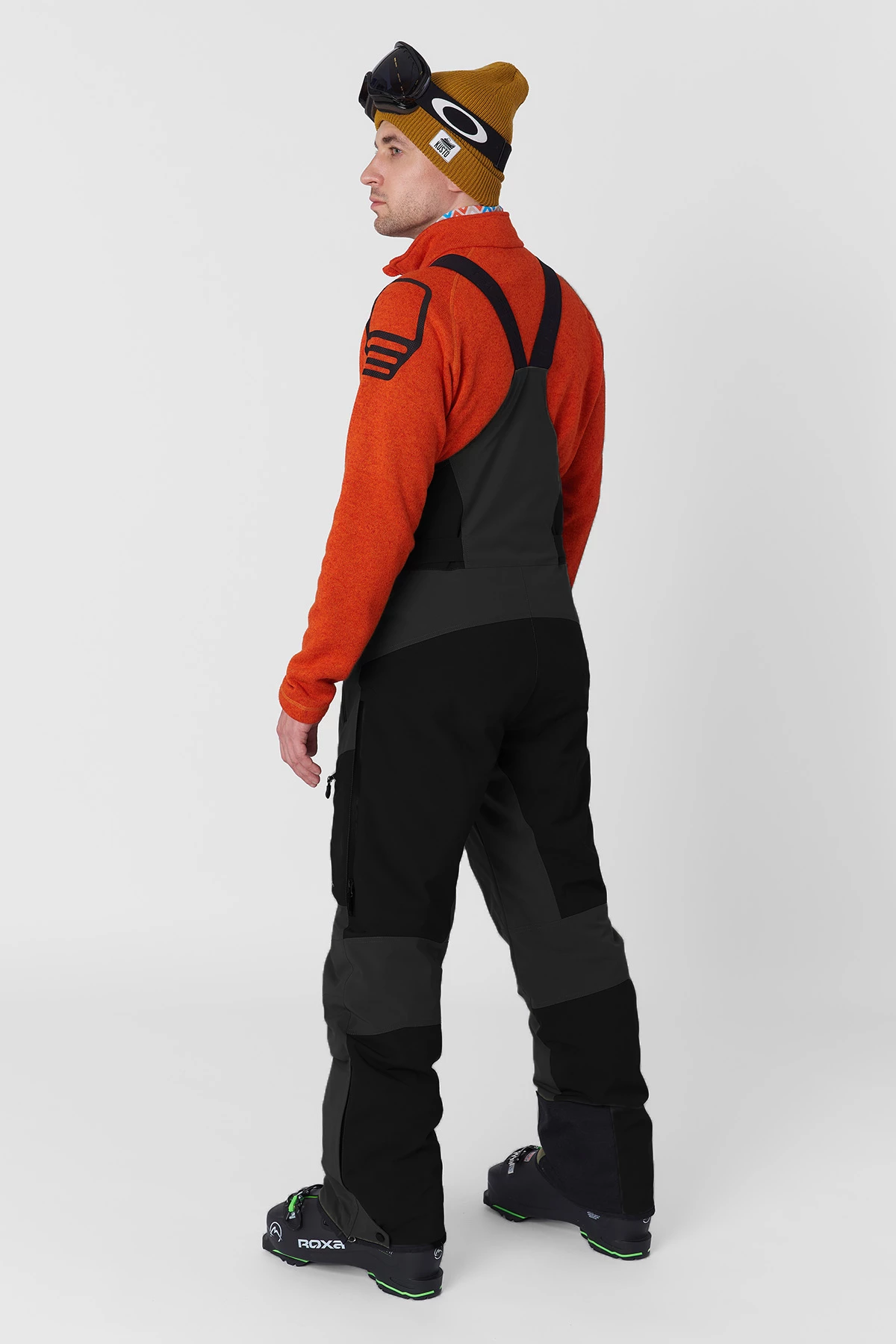 ПОЛУКОМБИНЕЗОН ГОРНОЛЫЖНЫЙ УТЕПЛЕННЫЙ АЯН мужской 25-12214 10 изображение 3