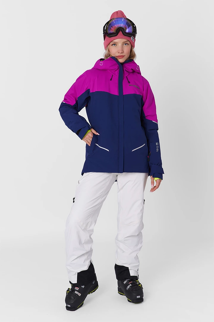 КУРТКА ГОРНОЛЫЖНАЯ УТЕПЛЕННАЯ ВОЛОГАТА женская 26-42533 72 изображение 3