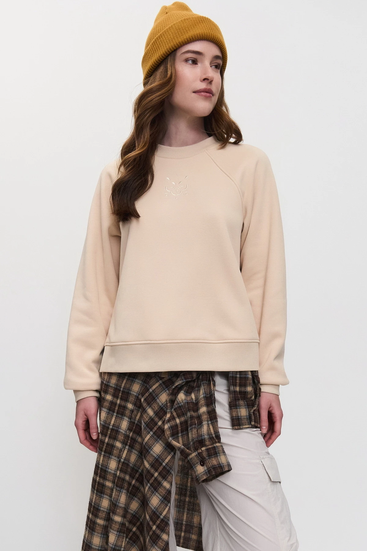 Джемпер трикотажный хлопковый женский 26-72840 06 изображение 7