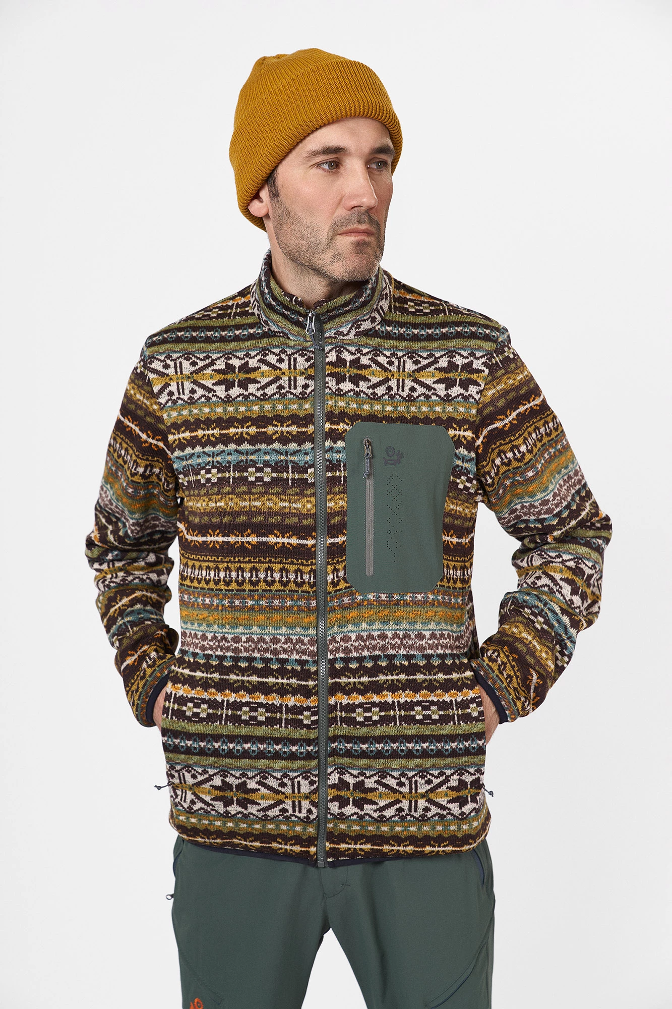 ДЖЕМПЕР ИЗ ETNIC FLEECE мужской 26-71404 56 изображение 7