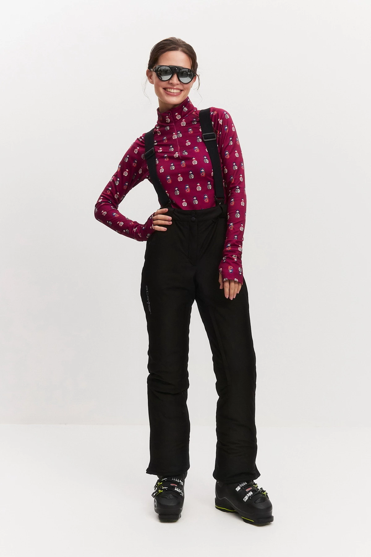 Горнолыжные брюки женские 25-22343 10 изображение 7