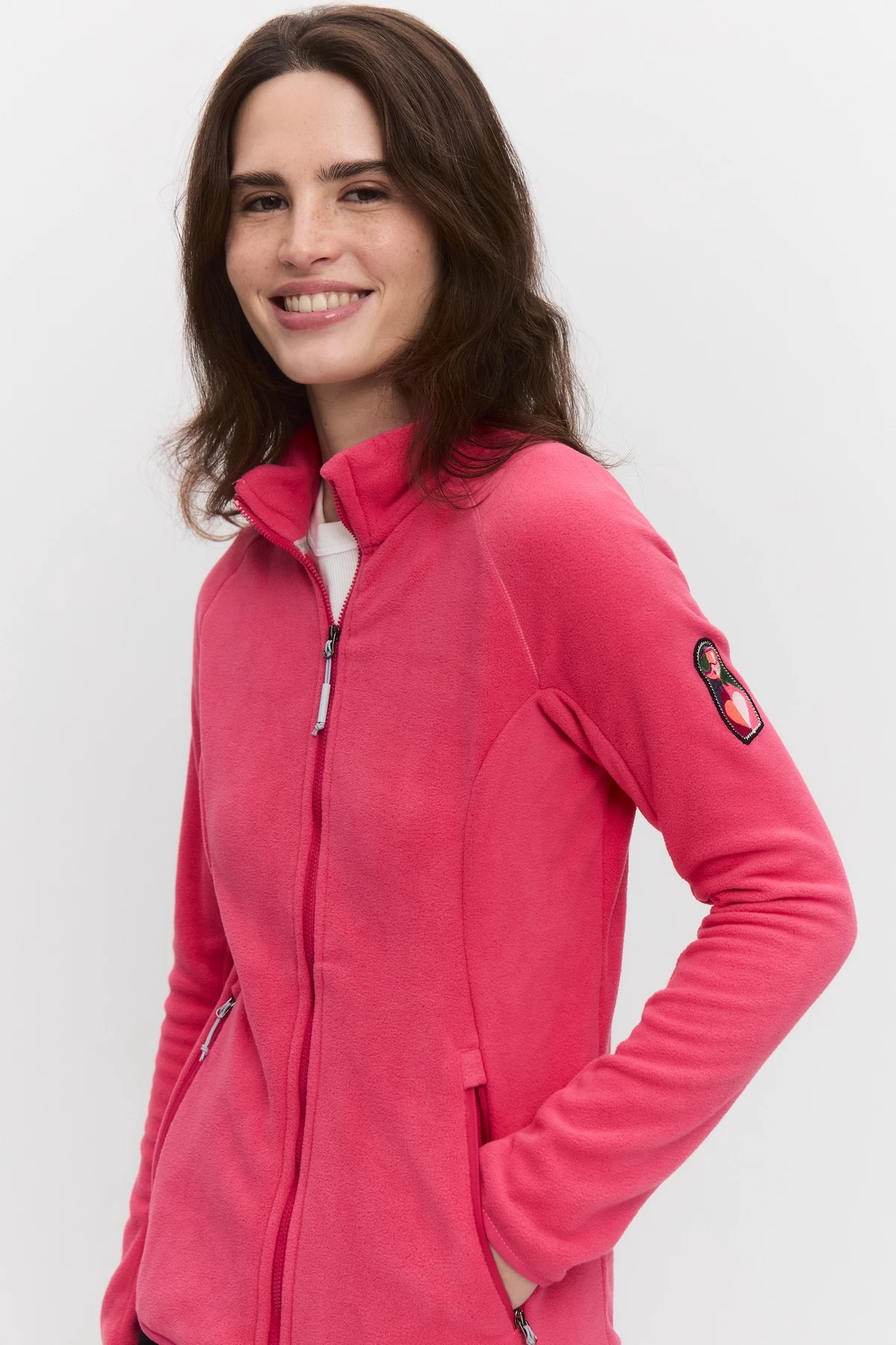 ДЖЕМПЕР ИЗ МИКРОФЛИСА женский 23-71448 72 изображение 5