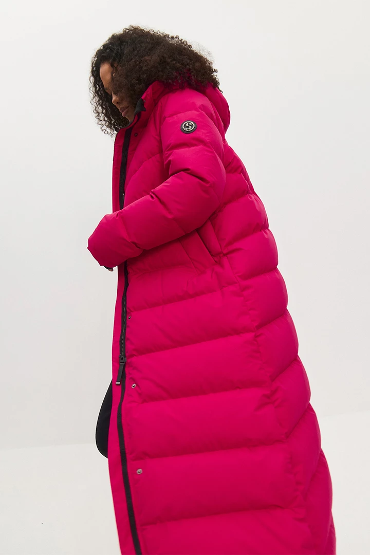 ПУХОВИК ЖЕНСКИЙ ДЛИННЫЙ женский 25-48624 78 изображение 5