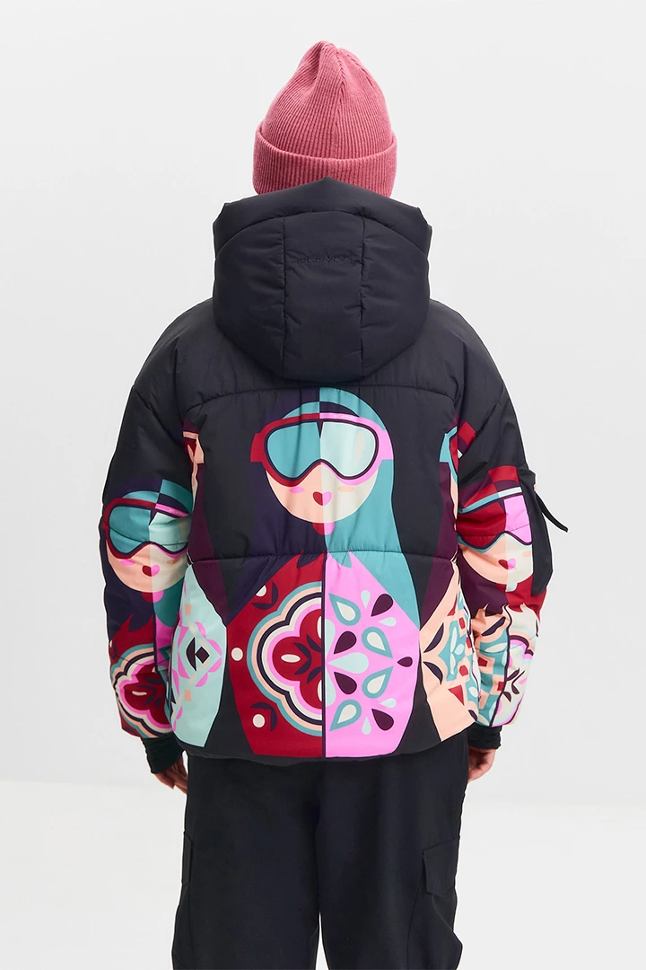 Куртка горнолыжная Матрешка женская 25-42523 10 изображение 7