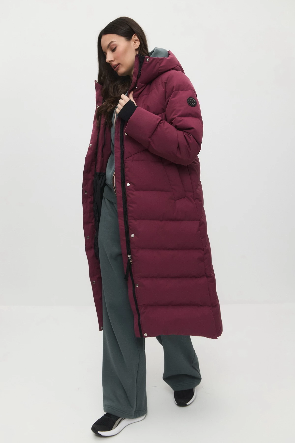 ПУХОВИК ЖЕНСКИЙ ДЛИННЫЙ женский 25-48624 79 изображение 2