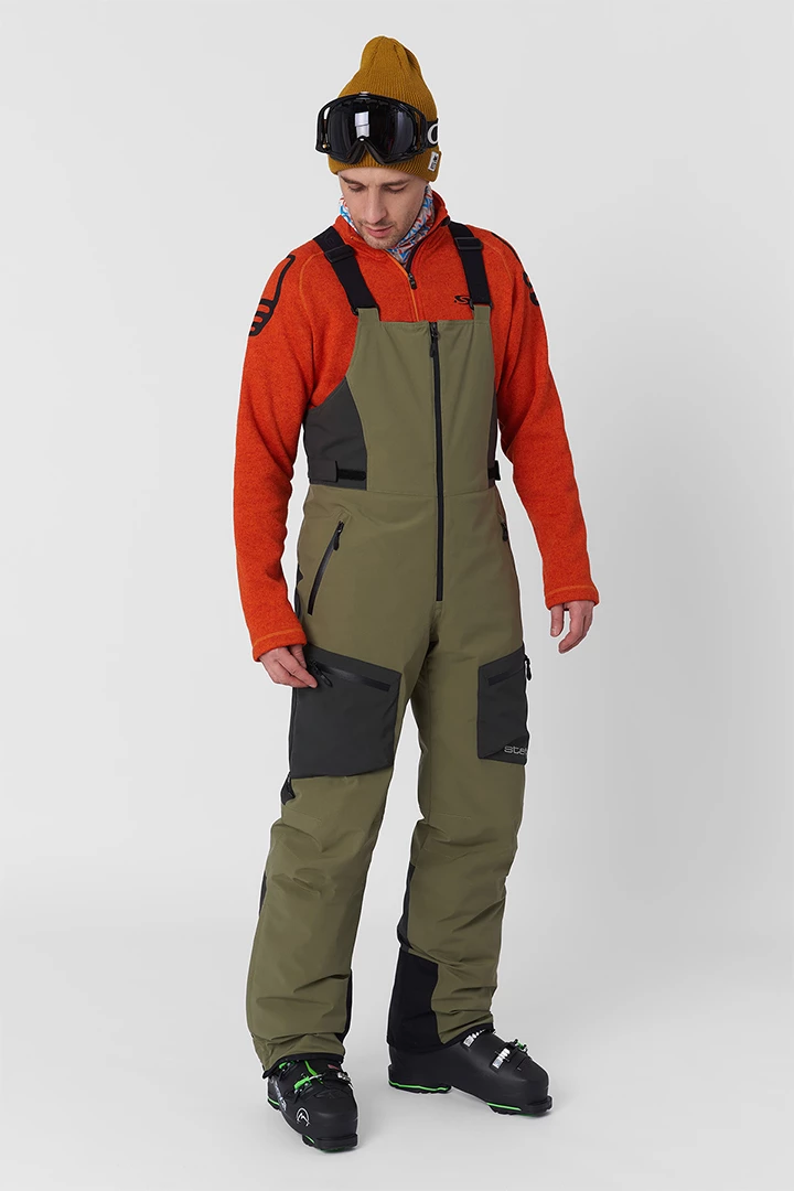 ПОЛУКОМБИНЕЗОН ГОРНОЛЫЖНЫЙ УТЕПЛЕННЫЙ АЯН мужской 25-12214 56 изображение 2