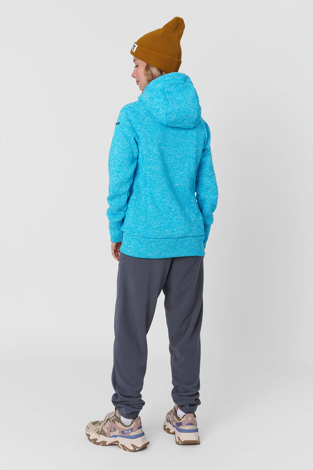 Брюки флисовые женские 24-20425 11 изображение 5