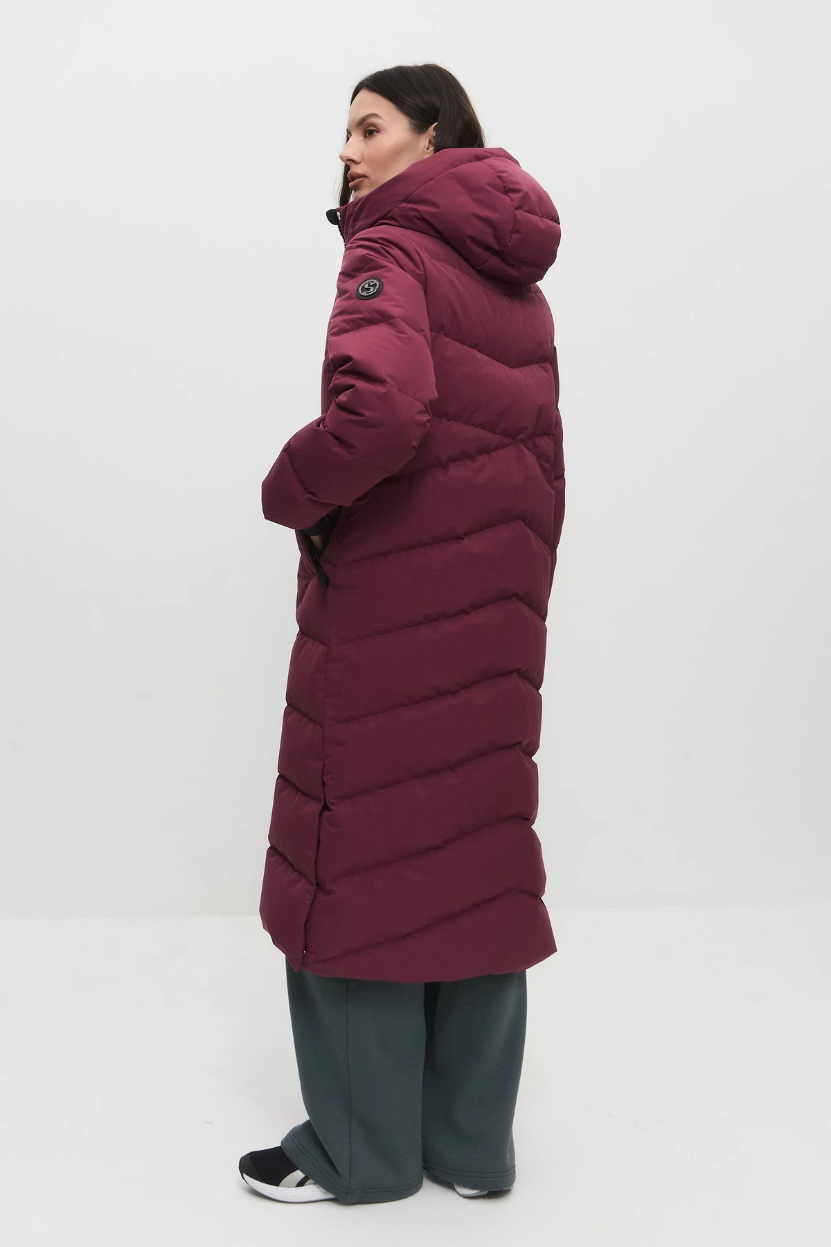 ПУХОВИК ЖЕНСКИЙ ДЛИННЫЙ женский 25-48624 79 изображение 3