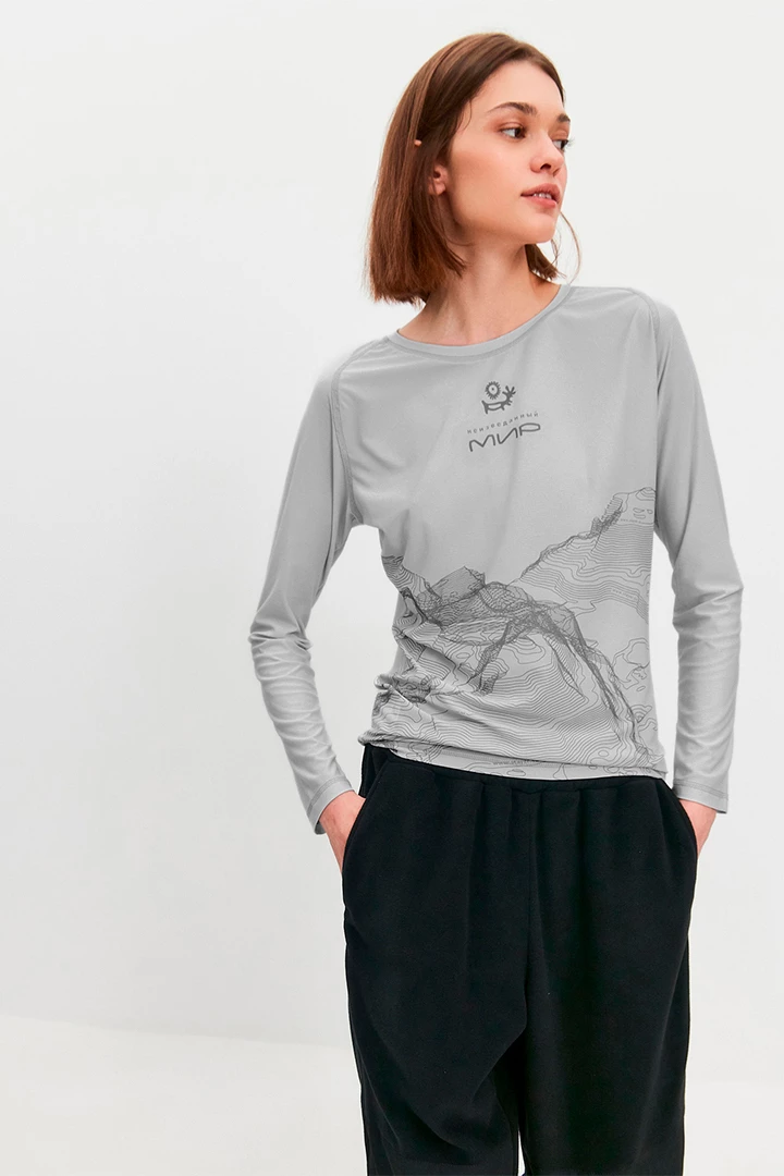 Футболка c длинным рукавом Рашгард Unisex 25-82305 11 изображение 13