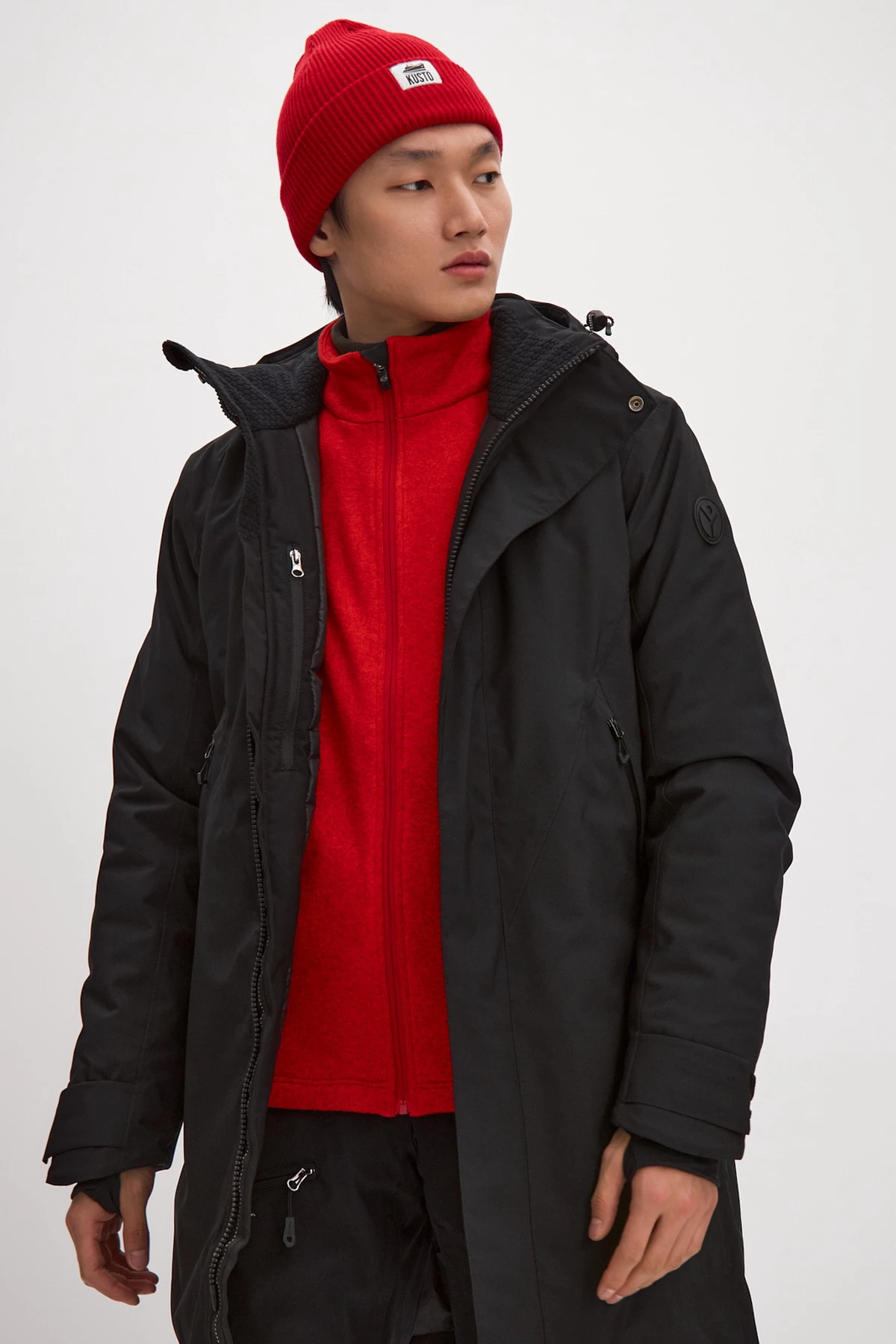 КУРТКА–ПАРКА  УТЕПЛЕННАЯ ЗИМНЯЯ мужская 25-47609 10 изображение 5