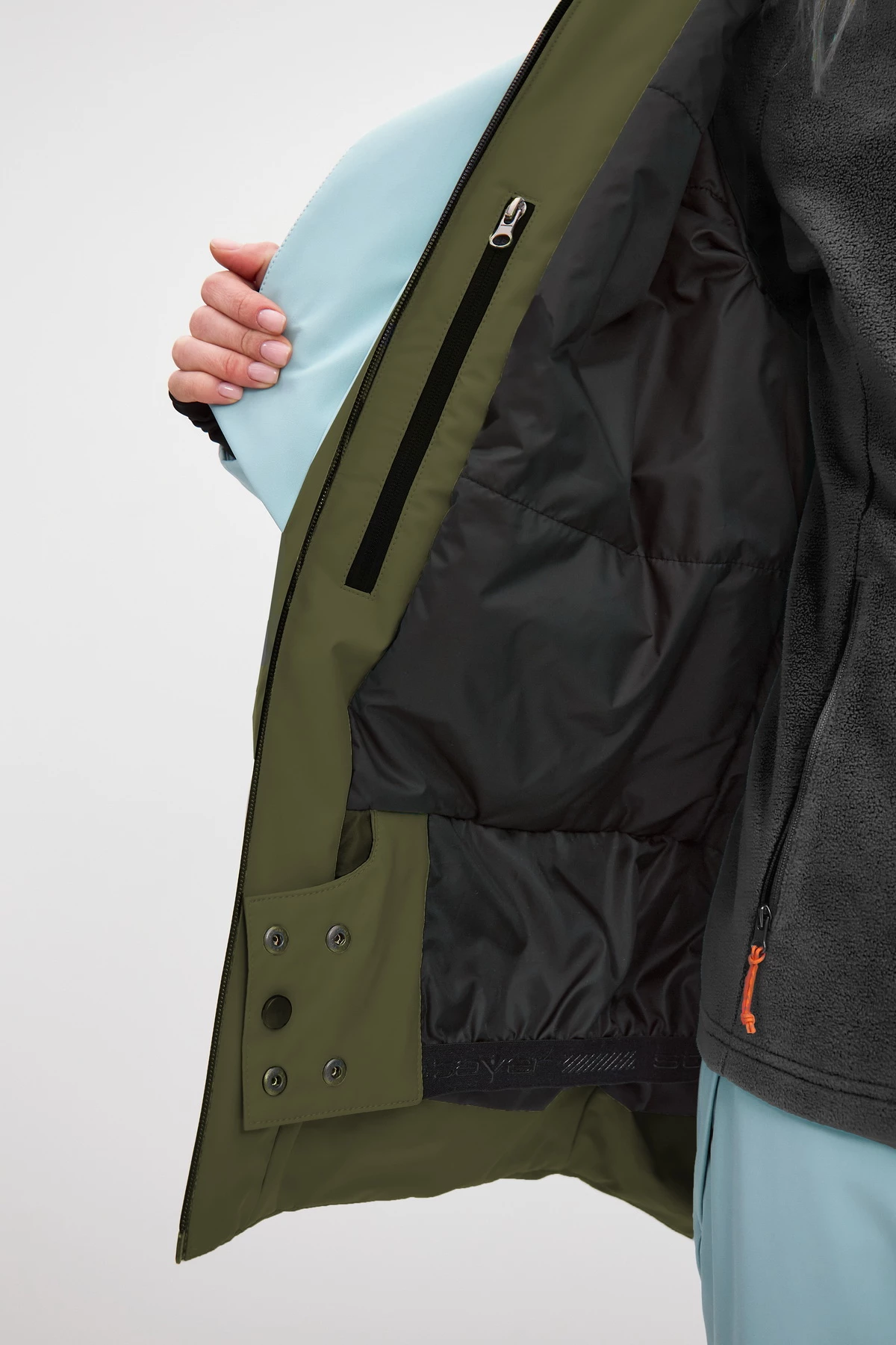 КУРТКА – ПАРКА УТЕПЛЕННАЯ ТАКЛИК женская 25-47549 55 изображение 16