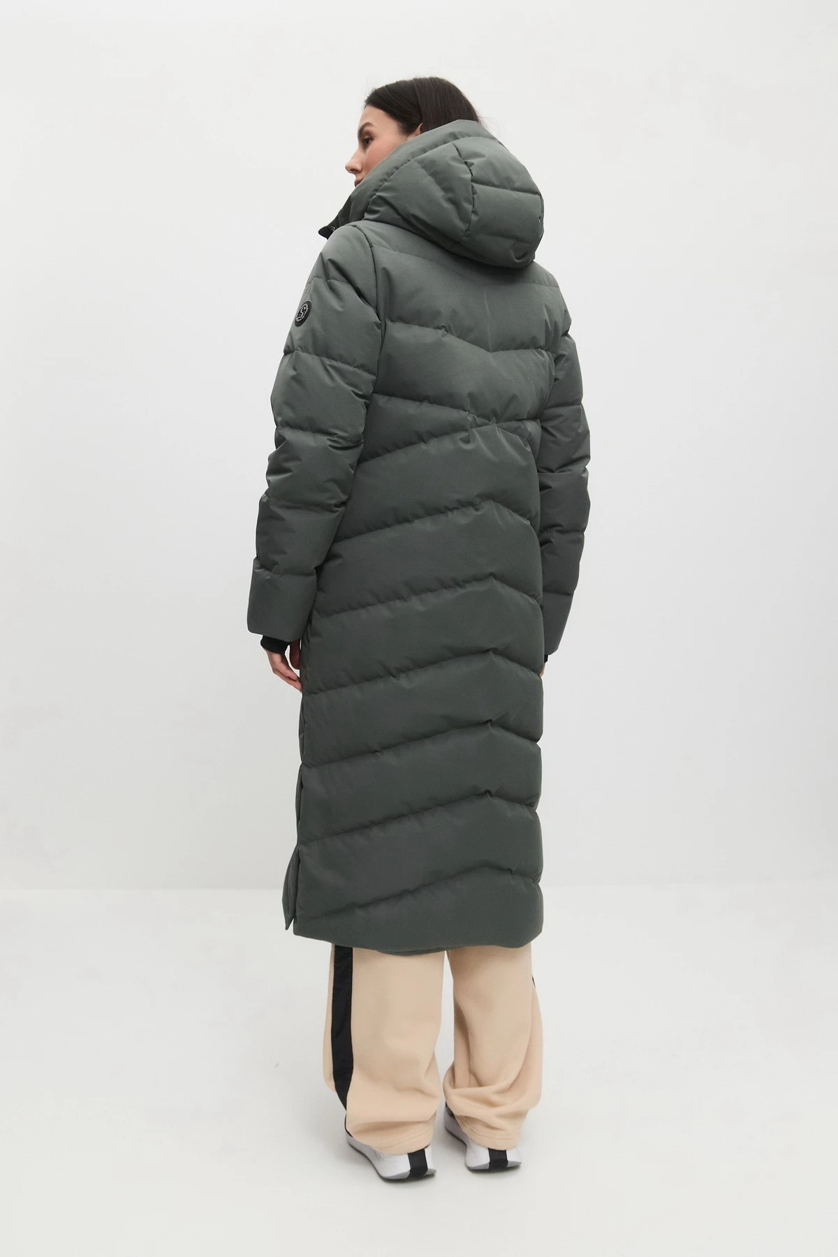 ПУХОВИК ЖЕНСКИЙ ДЛИННЫЙ женский 25-48624 56 изображение 3