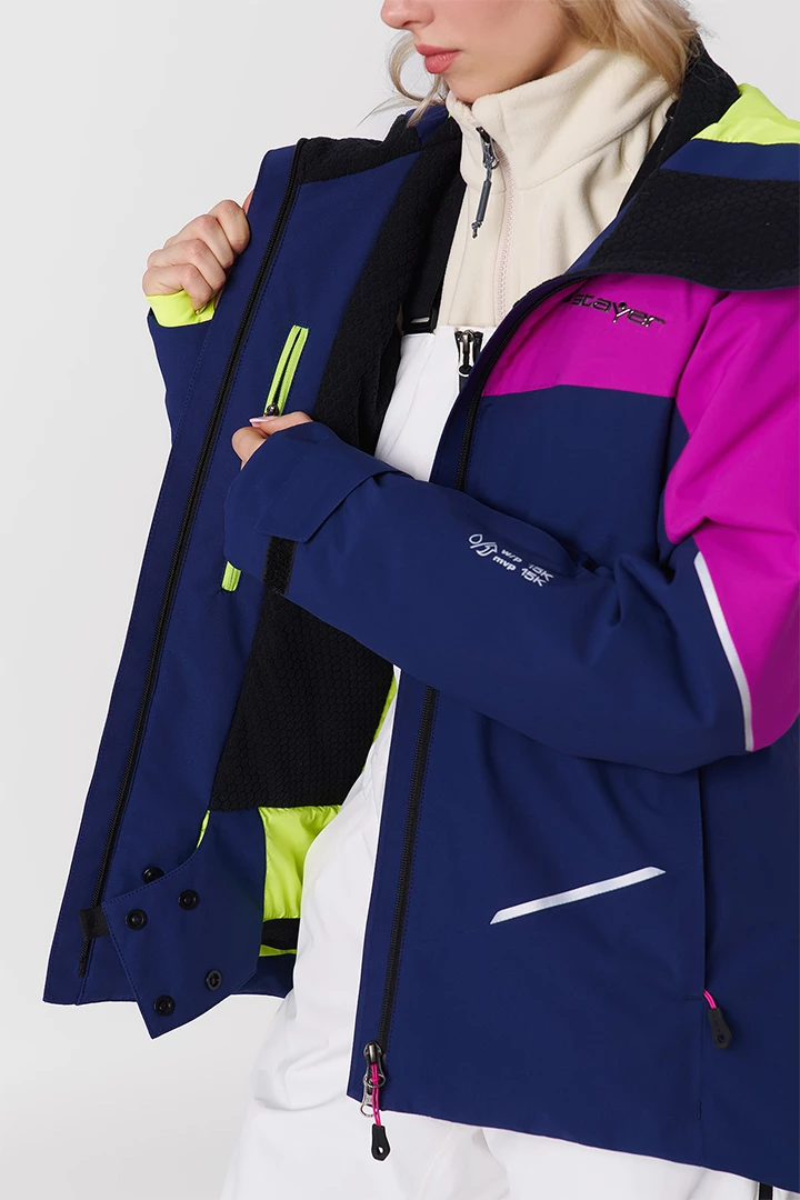 КУРТКА ГОРНОЛЫЖНАЯ УТЕПЛЕННАЯ ВОЛОГАТА женская 26-42533 72 изображение 16