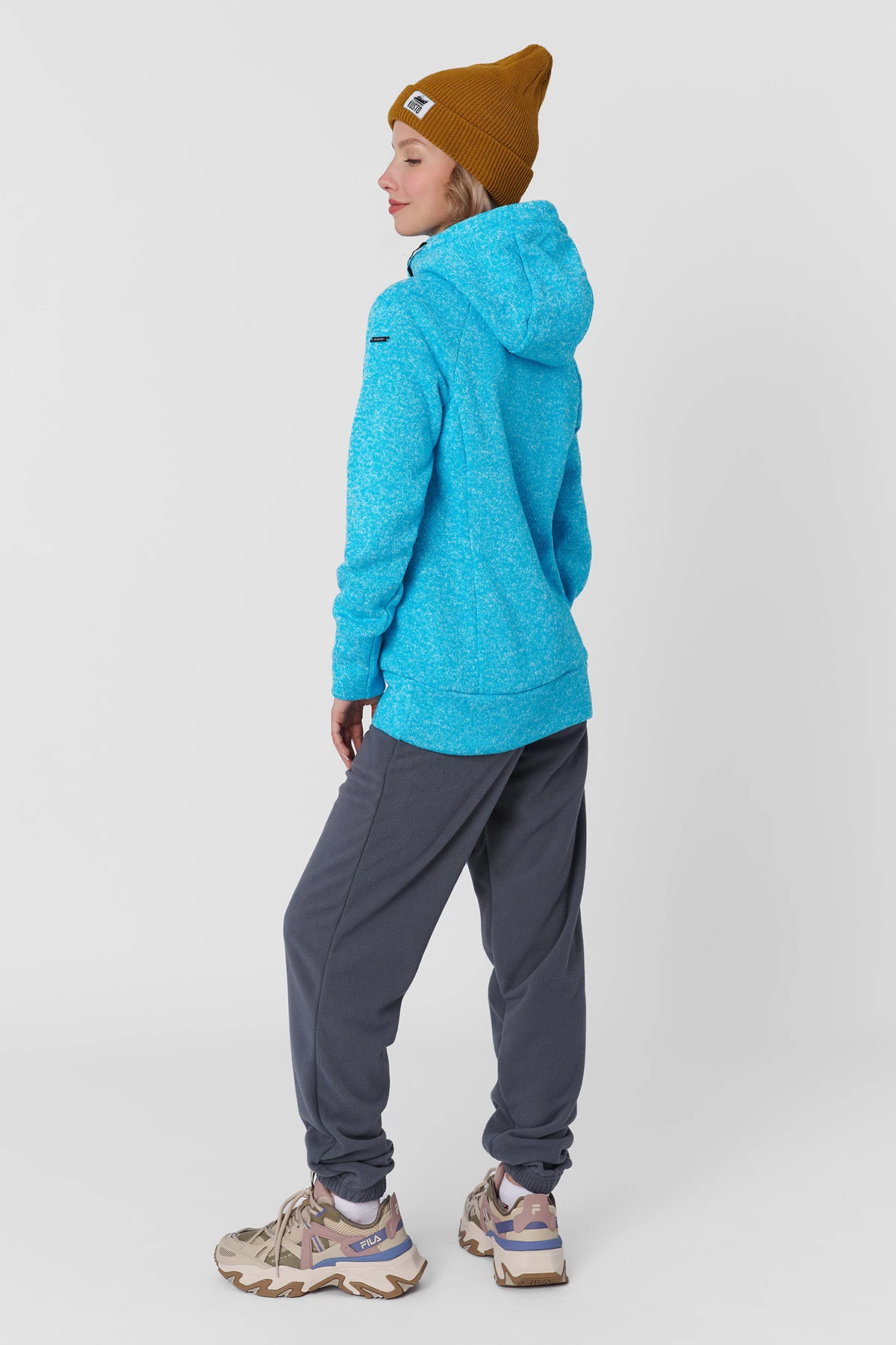 Брюки флисовые женские 24-20425 11 изображение 4