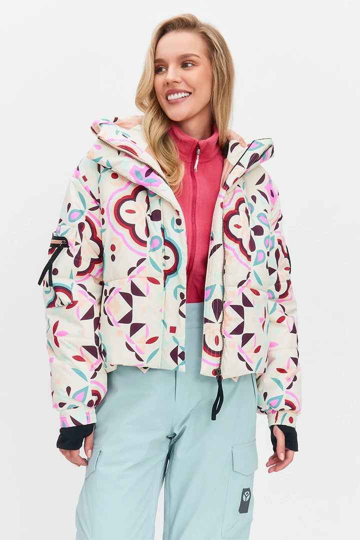 Куртка горнолыжная Матрешка женская 25-42523 73 изображение 7