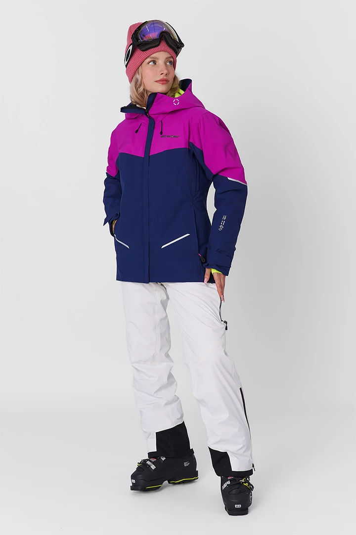 КУРТКА ГОРНОЛЫЖНАЯ УТЕПЛЕННАЯ ВОЛОГАТА женская 26-42533 72 изображение 4