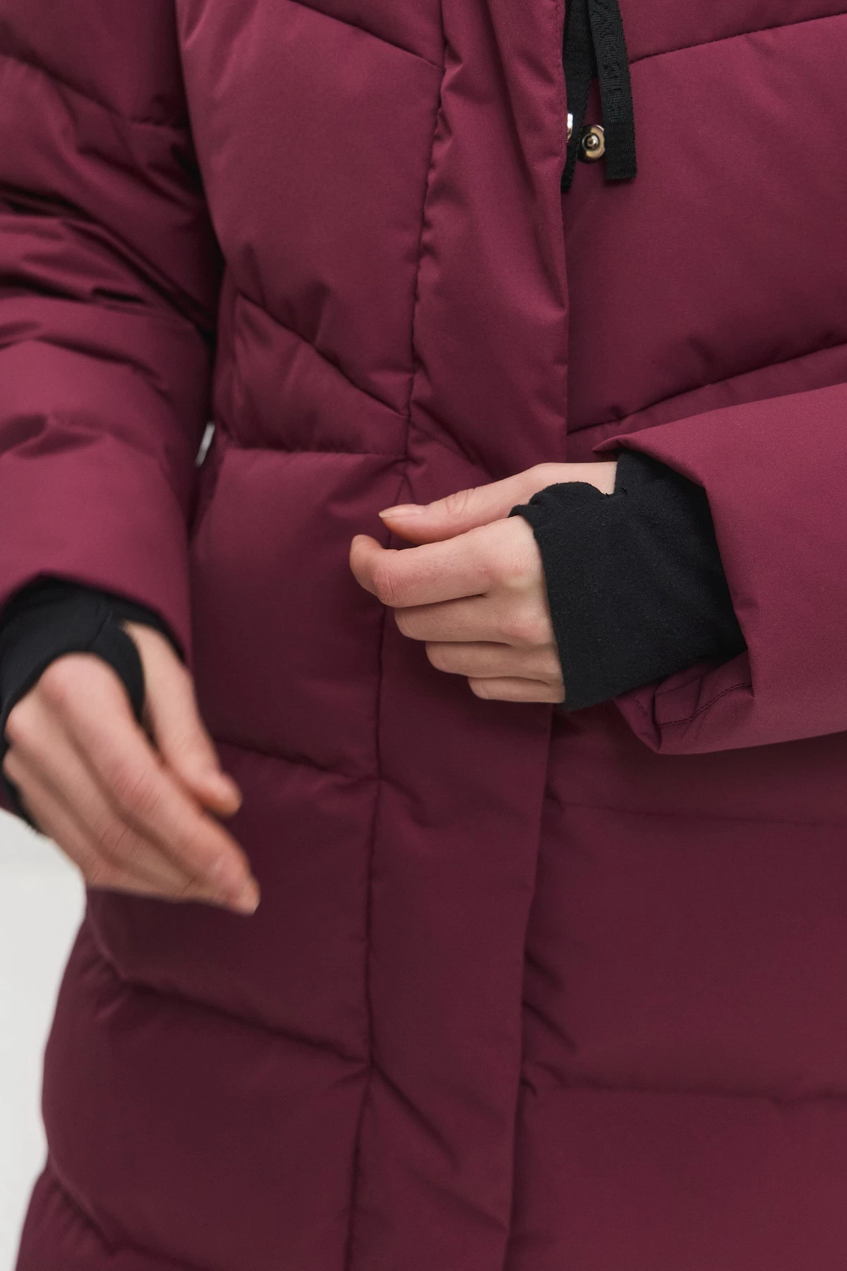 ПУХОВИК ЖЕНСКИЙ ДЛИННЫЙ женский 25-48624 79 изображение 8