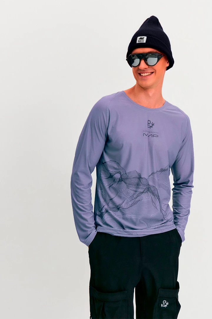 Футболка c длинным рукавом Рашгард Unisex 25-82305 83 изображение 2
