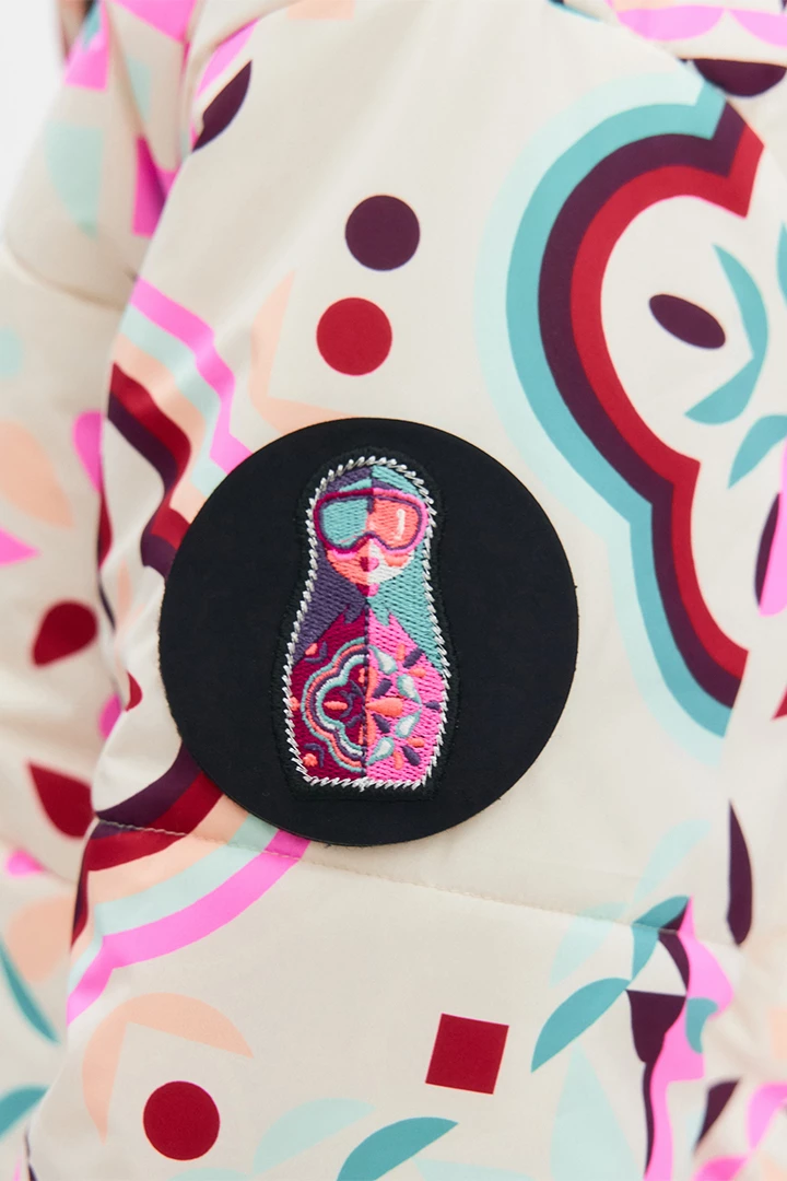 Куртка горнолыжная Матрешка женская 25-42523 73 изображение 12