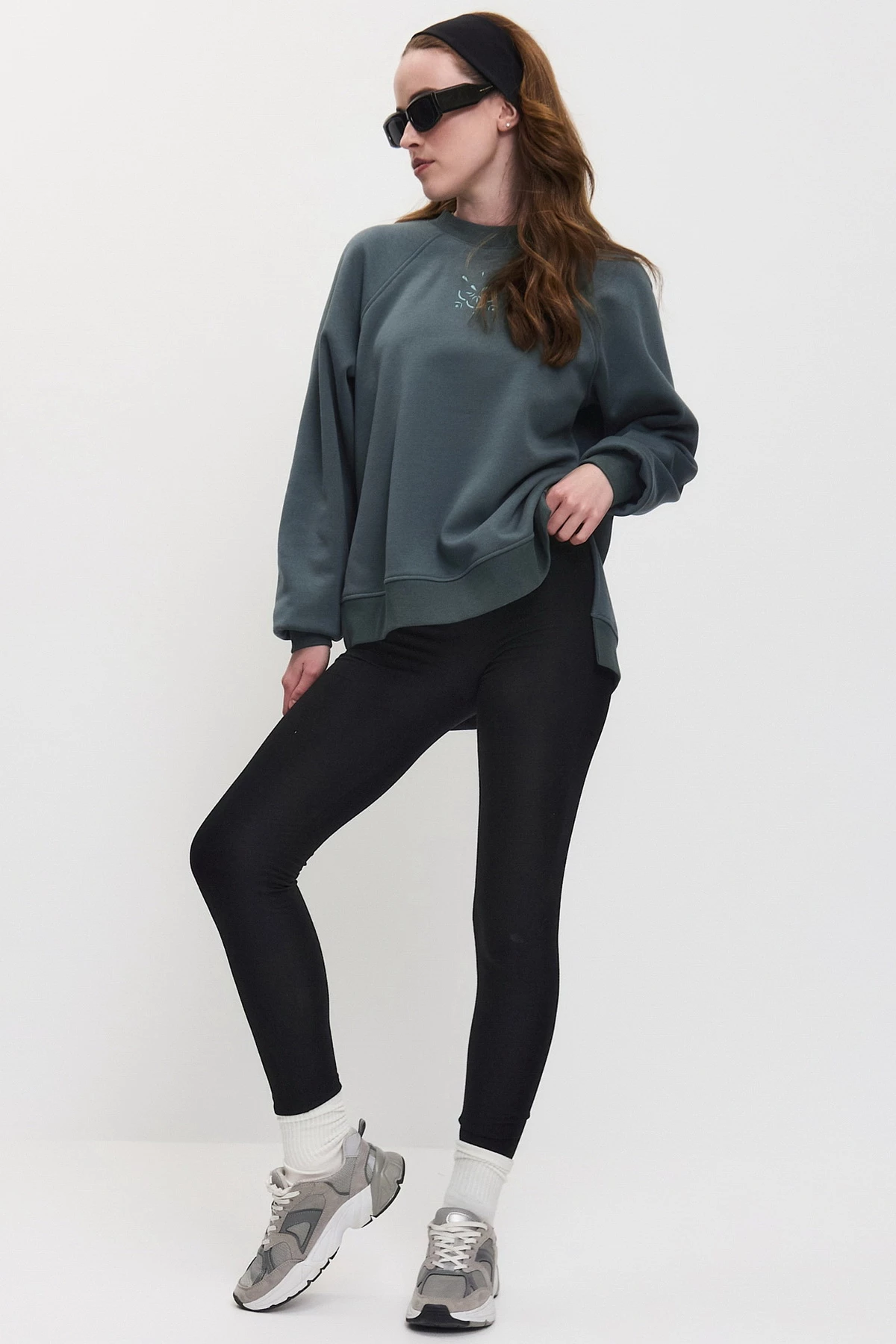 Джемпер трикотажный хлопковый женский 26-72840 50 изображение 2