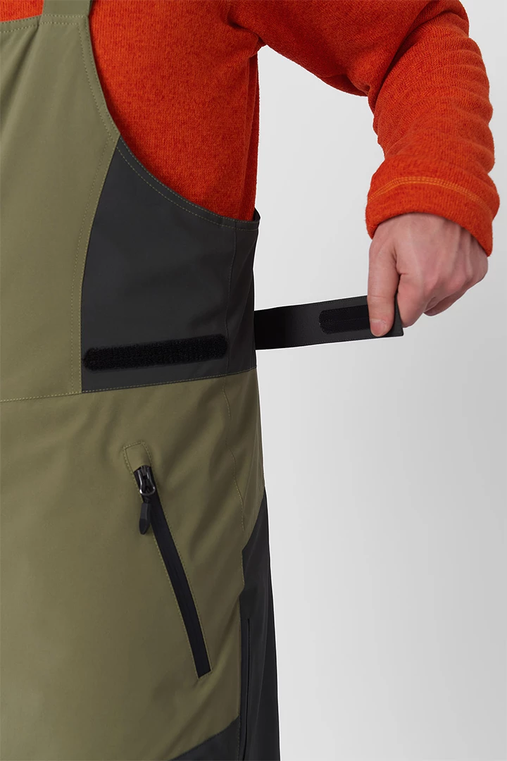 ПОЛУКОМБИНЕЗОН ГОРНОЛЫЖНЫЙ УТЕПЛЕННЫЙ АЯН мужской 25-12214 56 изображение 7