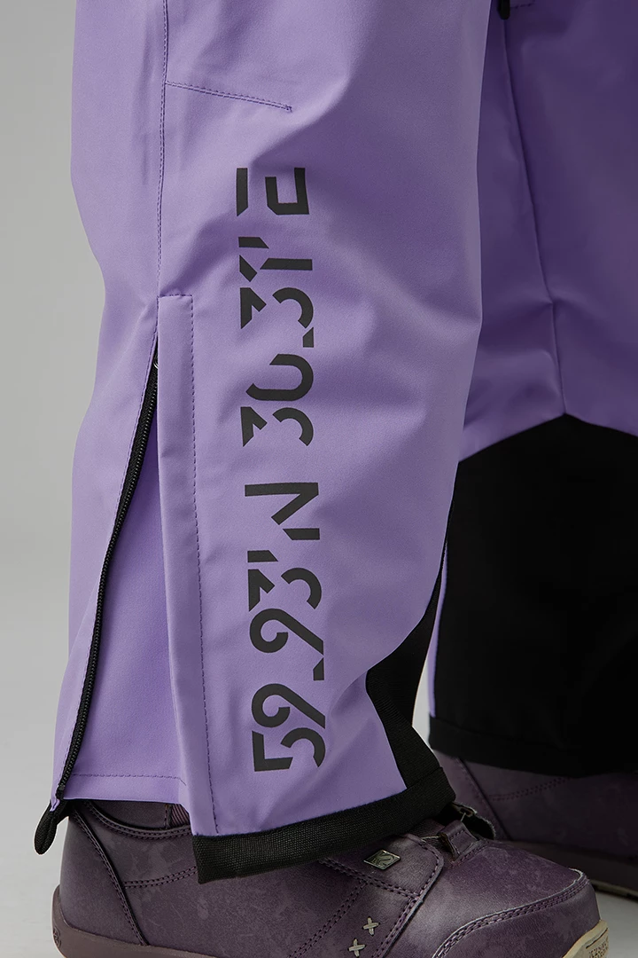 БРЮКИ ГОРНОЛЫЖНЫЕ УТЕПЛЕННЫЕ ТАКЛИК женские 25-22534 81 изображение 9