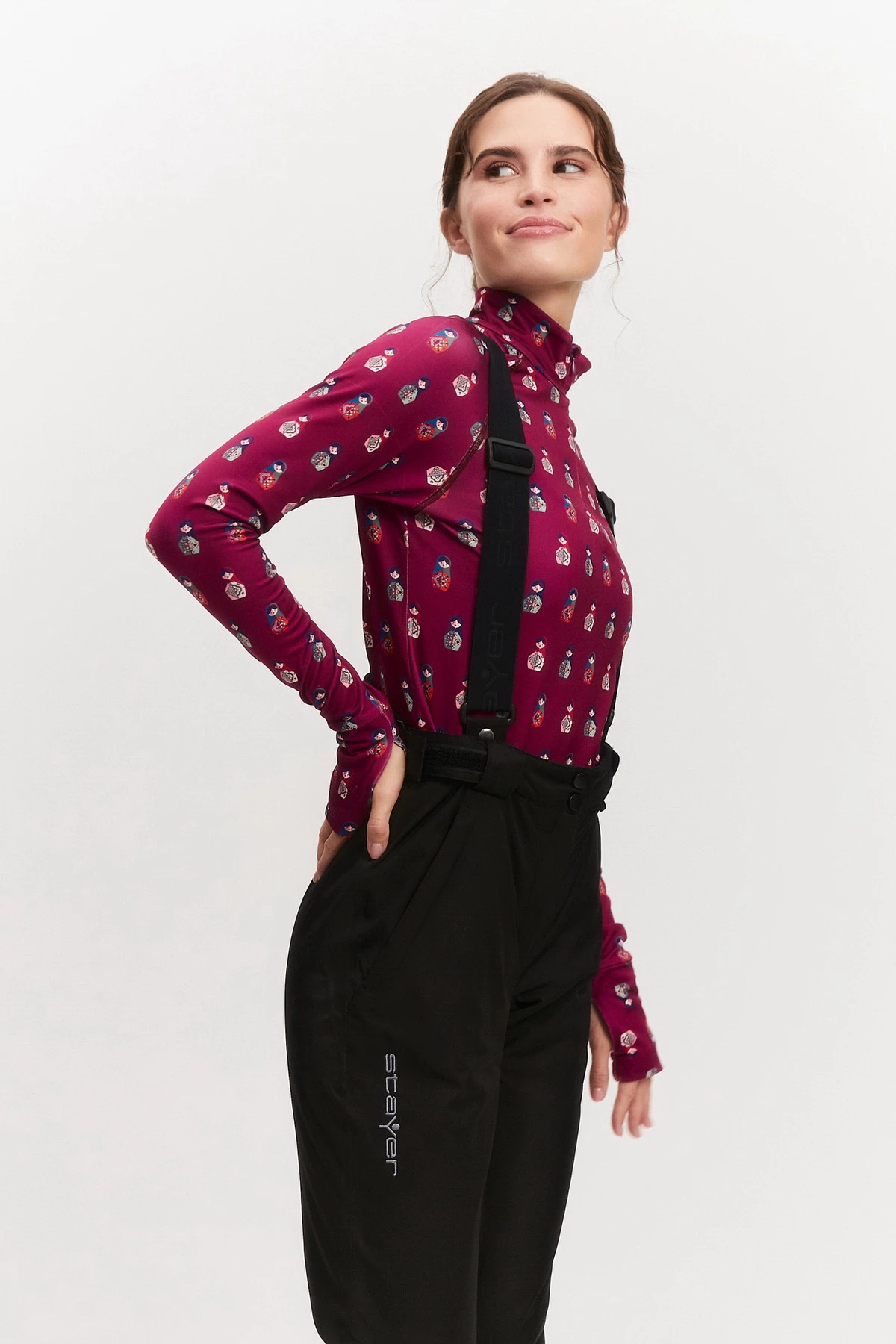 Горнолыжные брюки женские 25-22343 10 изображение 5