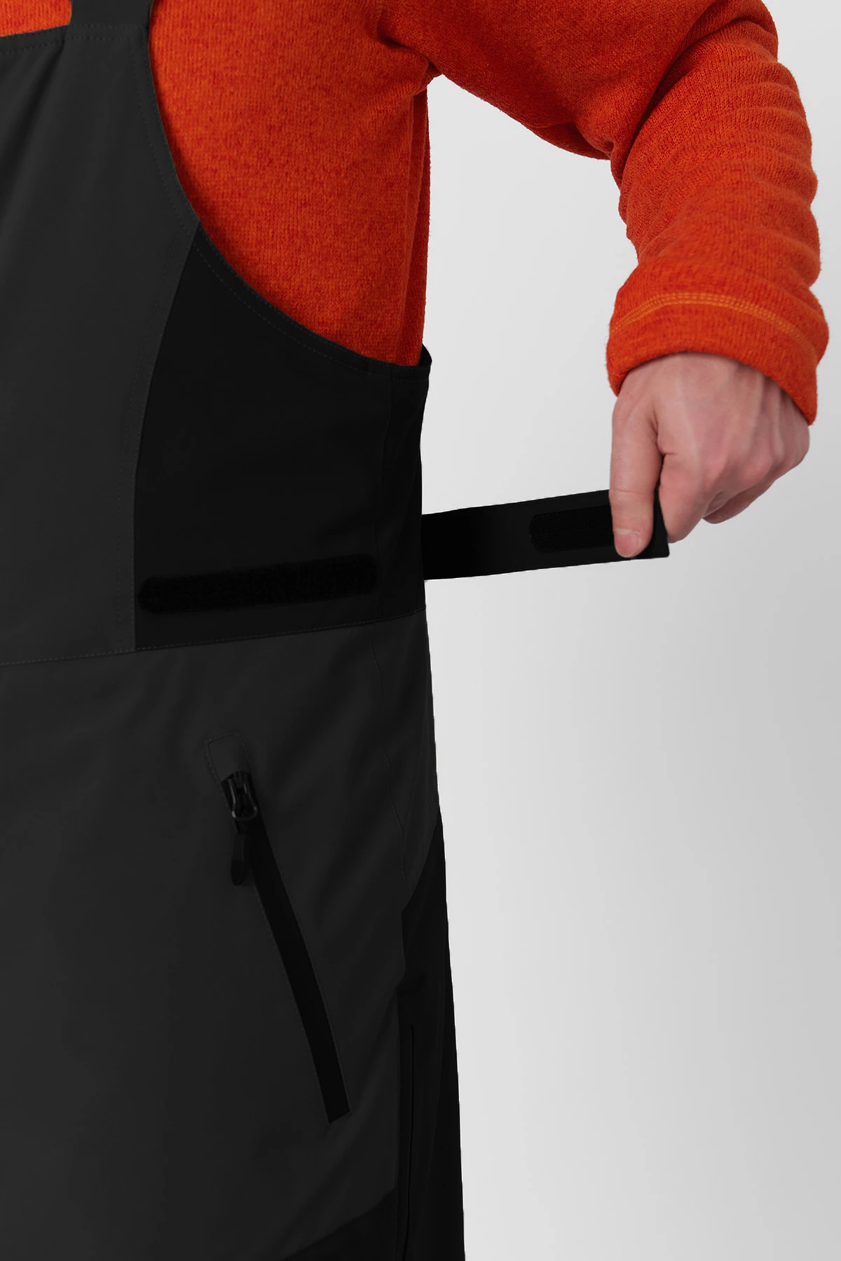 ПОЛУКОМБИНЕЗОН ГОРНОЛЫЖНЫЙ УТЕПЛЕННЫЙ АЯН мужской 25-12214 10 изображение 7