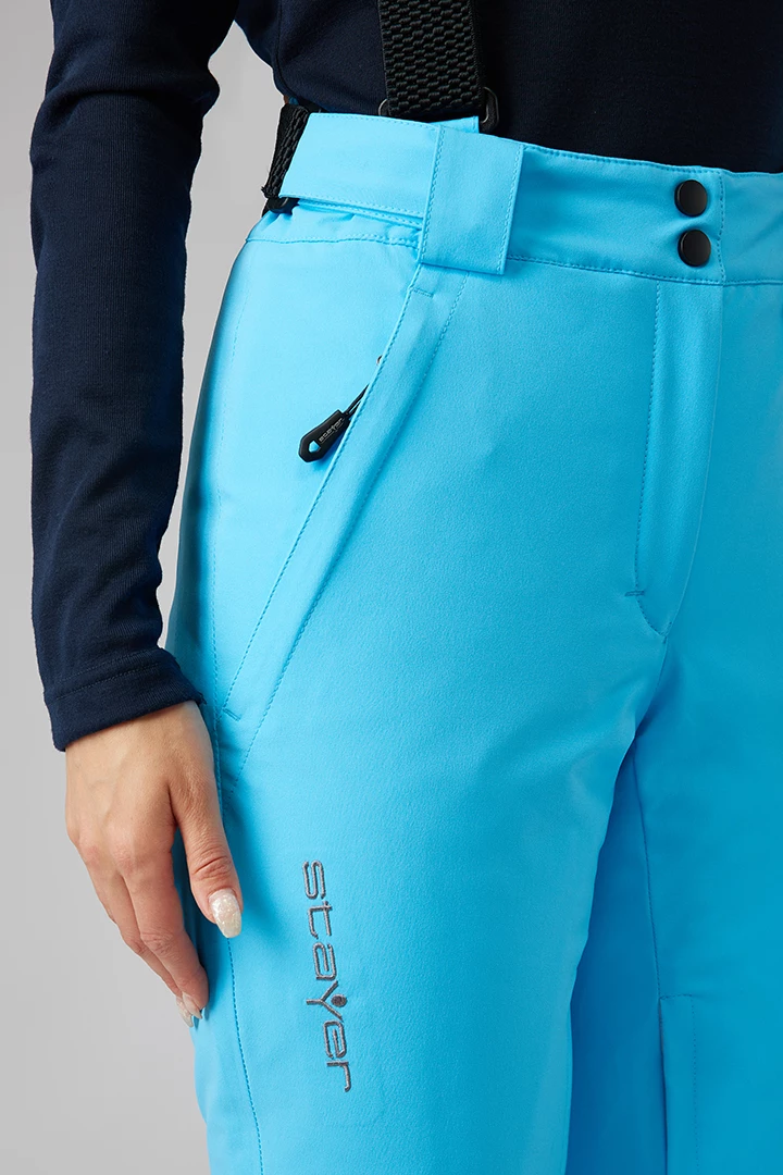 Горнолыжные брюки женские 23-22343 40 изображение 5