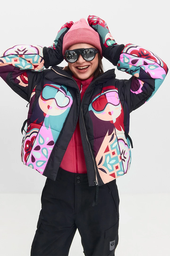 Куртка горнолыжная Матрешка женская 25-42523 10 изображение 1
