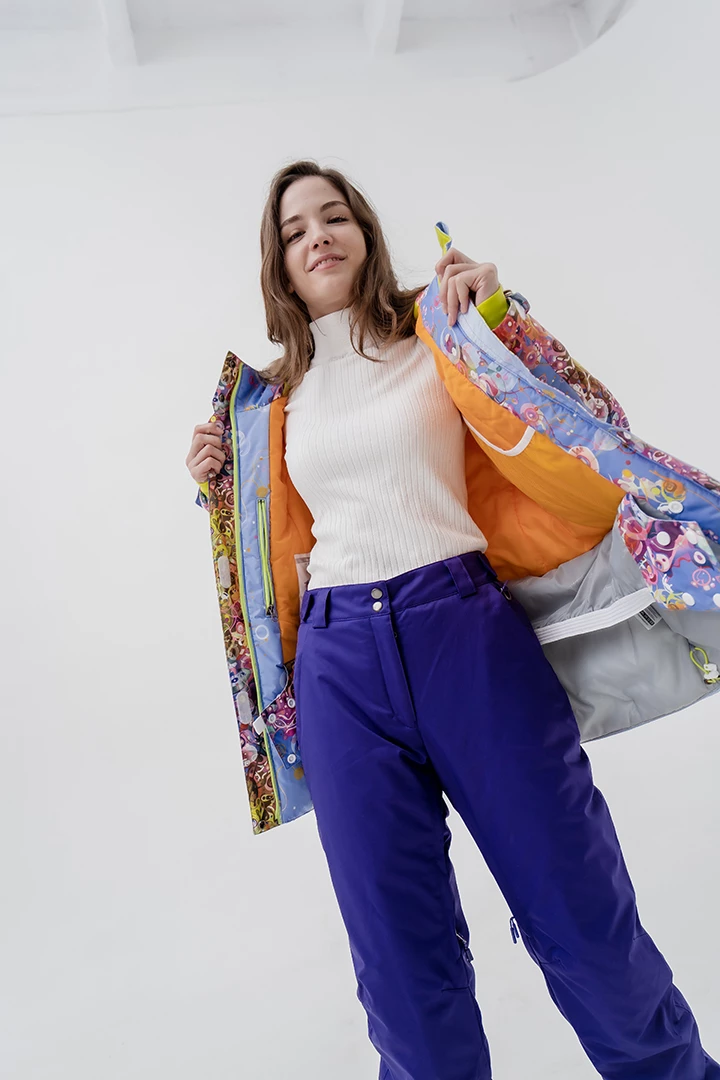 Горнолыжная куртка женская 19-42820 86 изображение 13