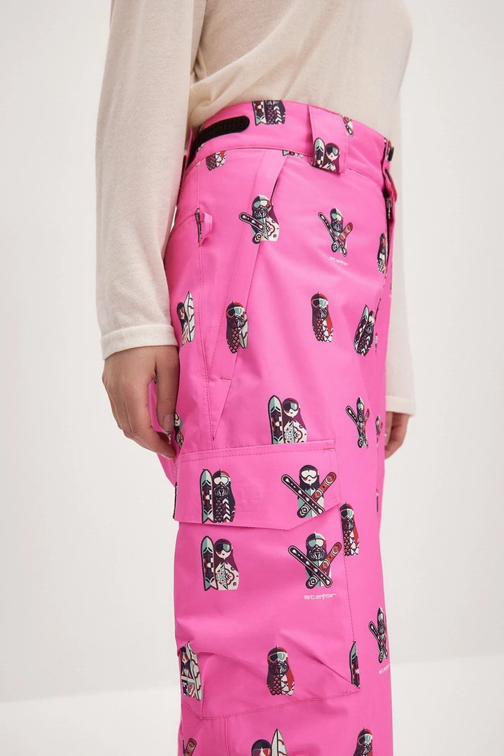 БРЮКИ ГОРНОЛЫЖНЫЕ УТЕПЛЕННЫЕ ТАКЛИК женские 24-22534 76 изображение 8