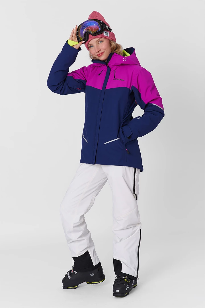 КУРТКА ГОРНОЛЫЖНАЯ УТЕПЛЕННАЯ ВОЛОГАТА женская 26-42533 72 изображение 17