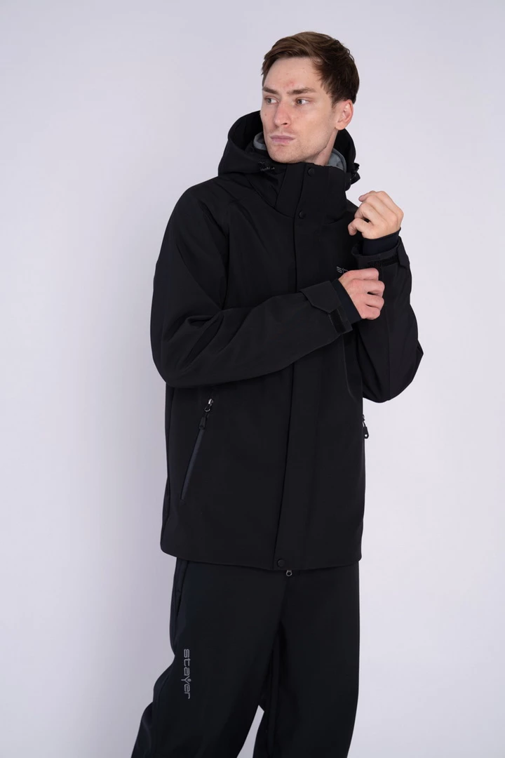 КУРТКА МУЖСКАЯ ГОРНОЛЫЖНАЯ  Soft shell мужская 24-41571 10 изображение 3