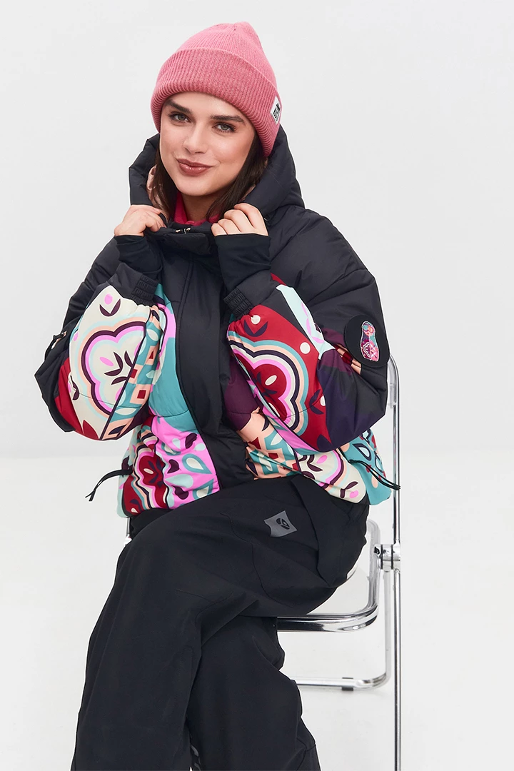 Куртка горнолыжная Матрешка женская 25-42523 10 изображение 22