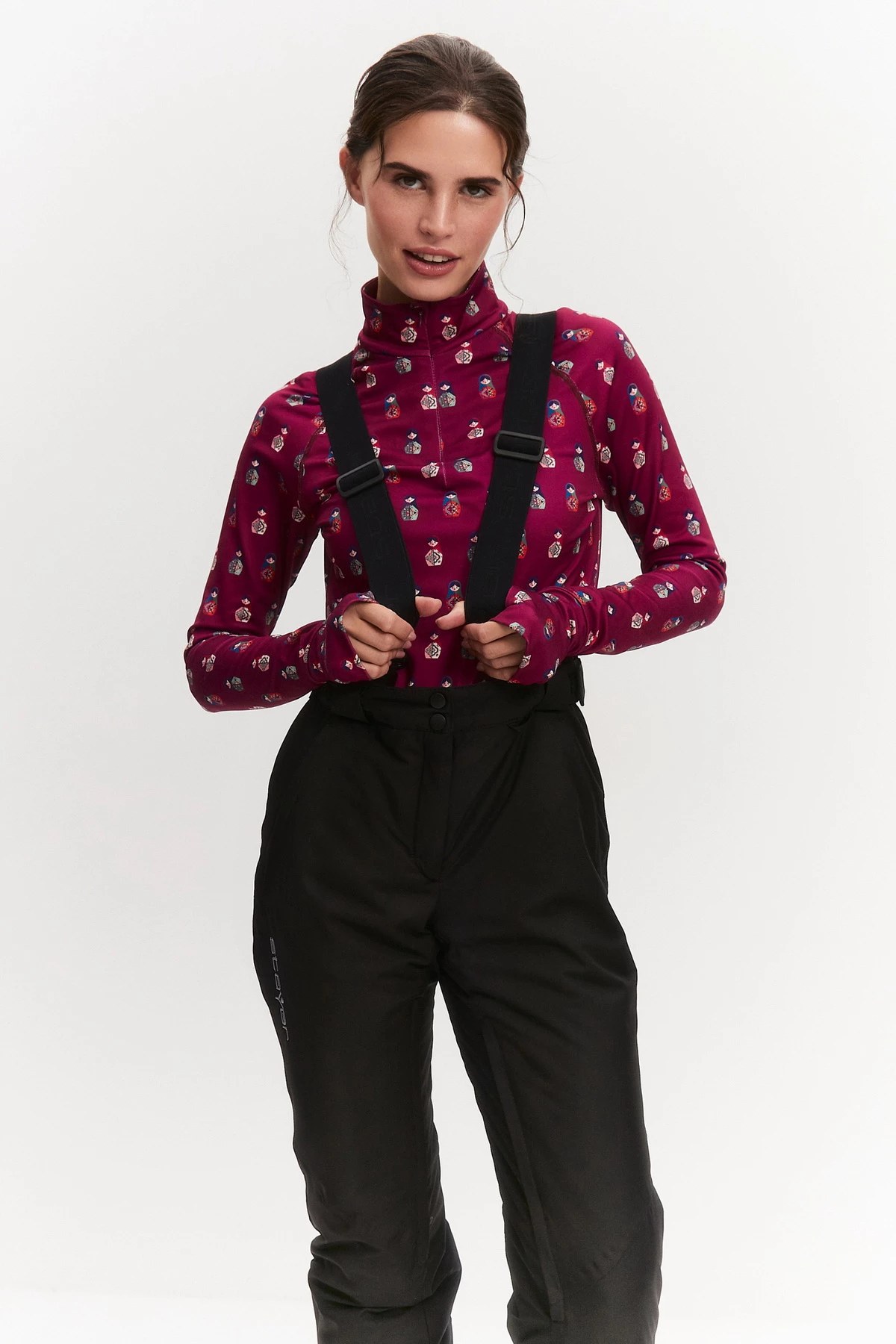 Горнолыжные брюки женские 25-22343 10 изображение 6