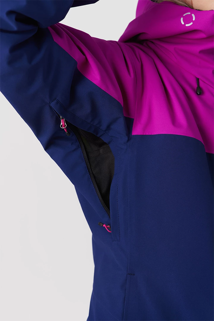 КУРТКА ГОРНОЛЫЖНАЯ УТЕПЛЕННАЯ ВОЛОГАТА женская 26-42533 72 изображение 12