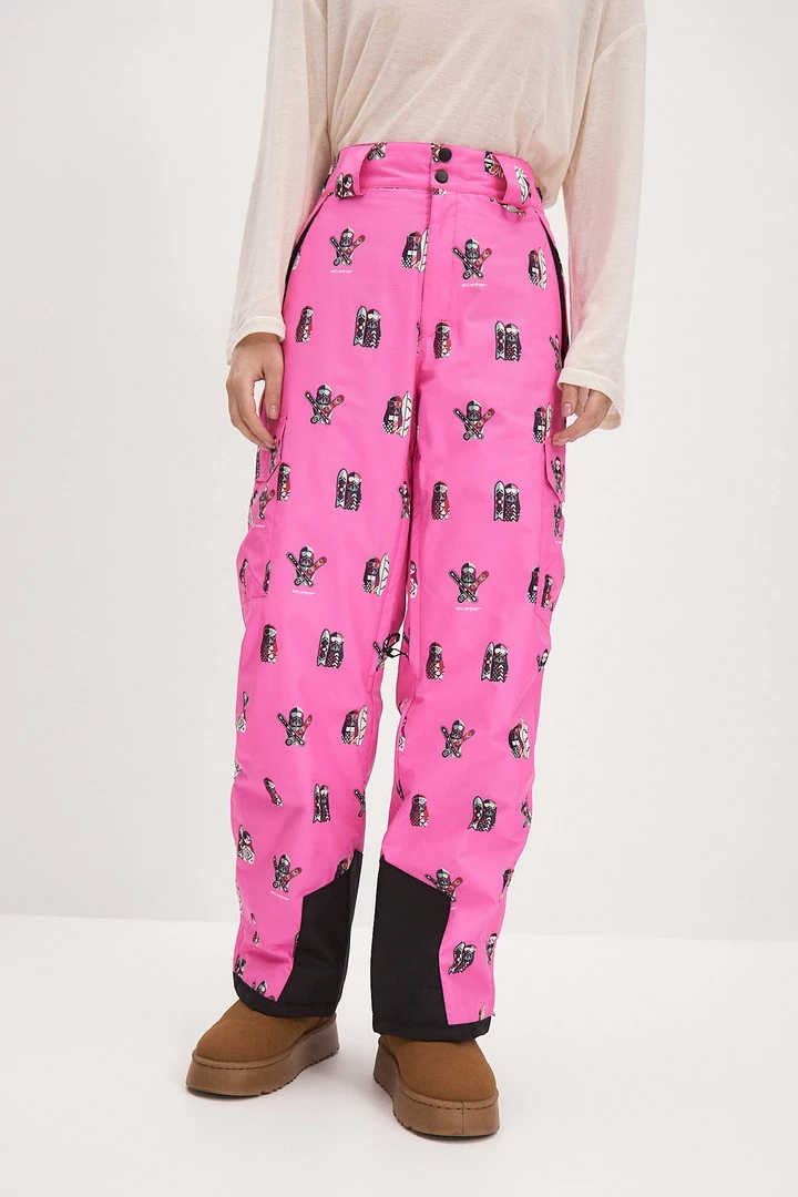 БРЮКИ ГОРНОЛЫЖНЫЕ УТЕПЛЕННЫЕ ТАКЛИК женские 24-22534 76 изображение 6