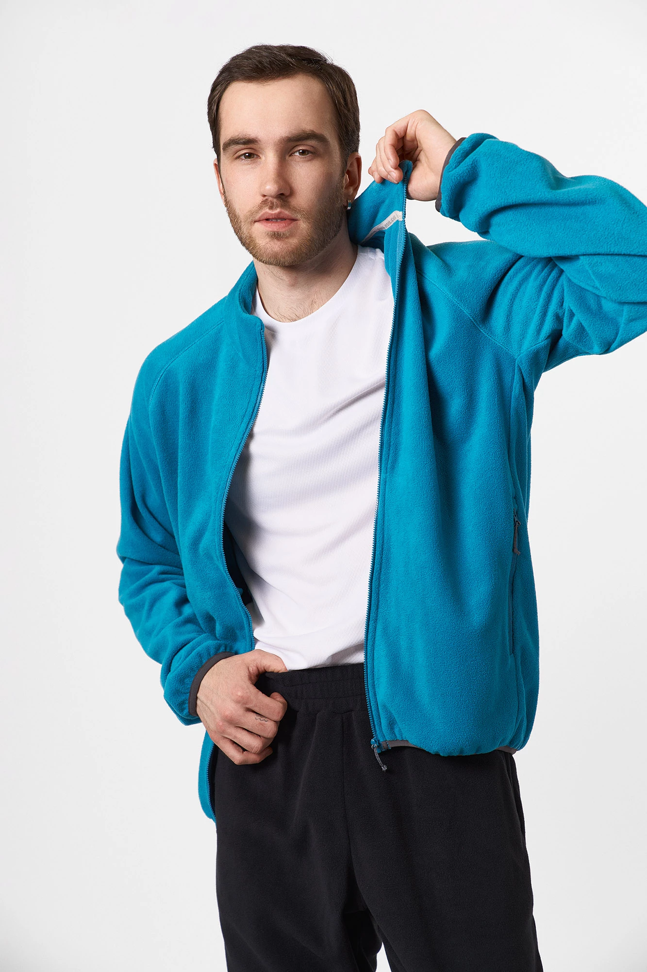 ДЖЕМПЕР ИЗ МИКРОФЛИСА мужской 25-71402 58 изображение 10