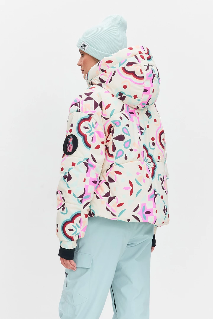 Куртка горнолыжная Матрешка женская 25-42523 73 изображение 6