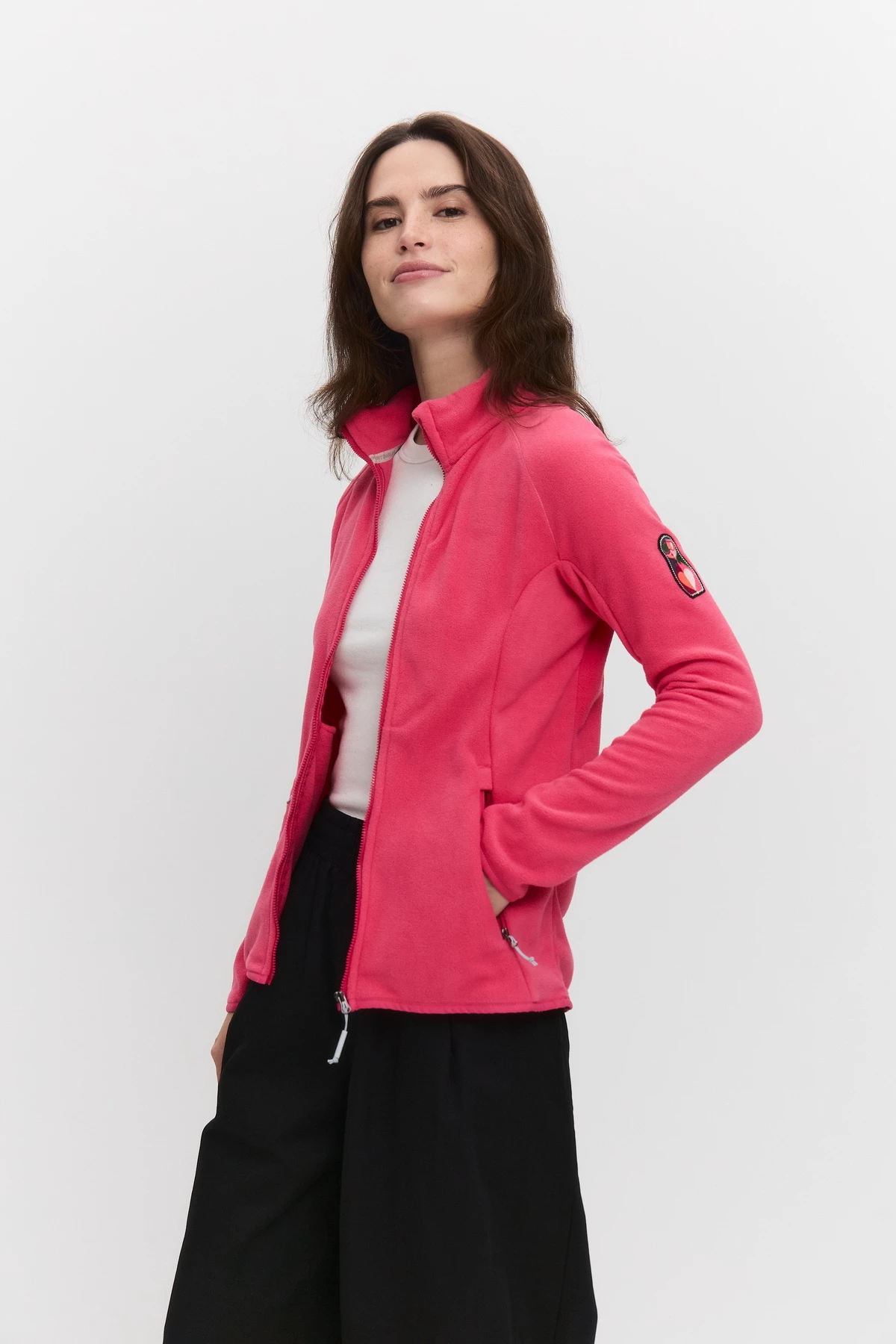 ДЖЕМПЕР ИЗ МИКРОФЛИСА женский 23-71448 72 изображение 4