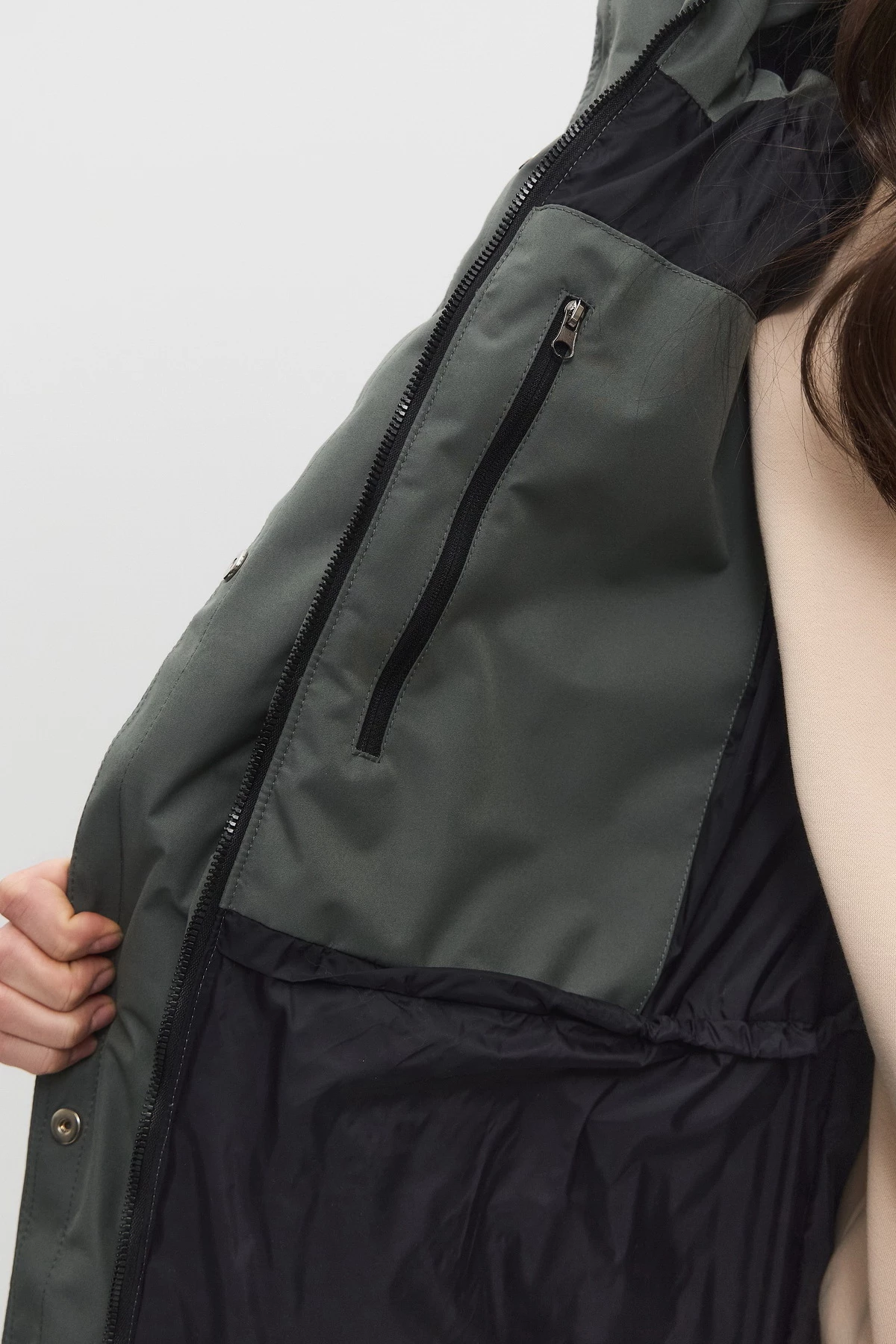 ПУХОВИК ЖЕНСКИЙ ДЛИННЫЙ женский 25-48624 56 изображение 9