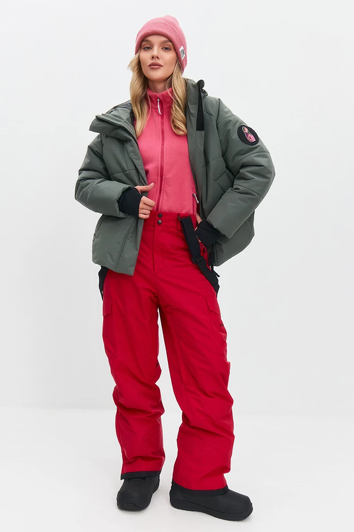 БРЮКИ ГОРНОЛЫЖНЫЕ УТЕПЛЕННЫЕ женские 25-22334 78 изображение 14