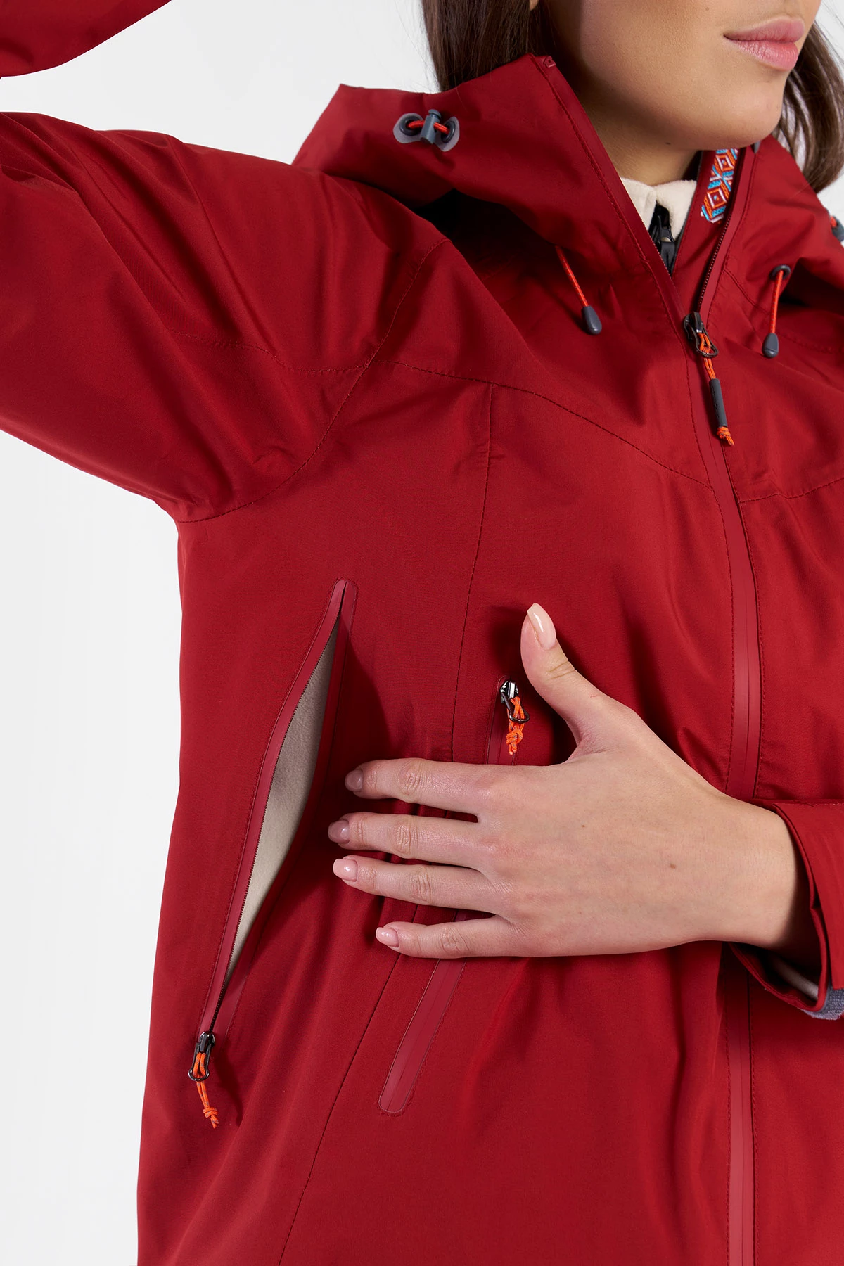 КУРТКА МЕМБРАННАЯ 3L ВЕТРО-ВЛАГОЗАЩИТНАЯ КОРБУ женская 26-40521 70 изображение 10