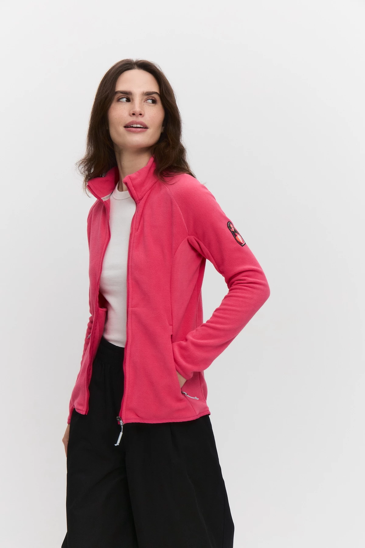 ДЖЕМПЕР ИЗ МИКРОФЛИСА женский 23-71448 72 изображение 9